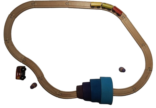 Wooden Train Set