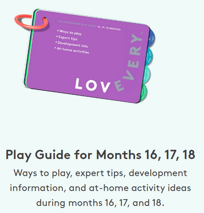 Lovevery The Adventurer (Months 16, 17, 18+)