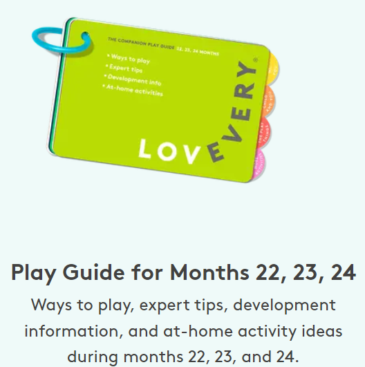 Lovevery The Companion (Months 22, 23, 24+)