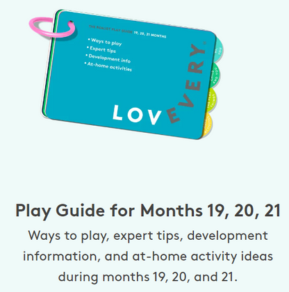 Lovevery The Realist (Months 19, 20, 21+)